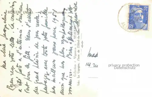 AK / Ansichtskarte Meaulne Pont sur l'Aumance