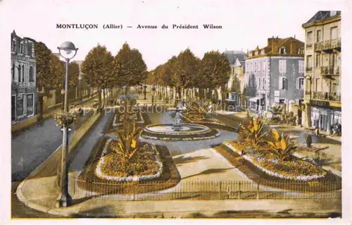 AK / Ansichtskarte MONTLUCON 03 Allier Avenue du President Wilson