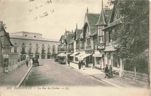 AK / Ansichtskarte DEAUVILLE-SUR-MER Lisieux 14 Calvados La Rue du Casino