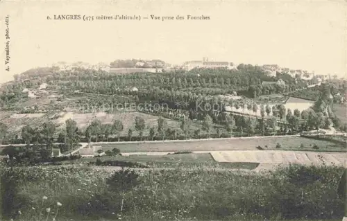 AK / Ansichtskarte LANGRES 52 Haute-Marne Vue prise des Fourches