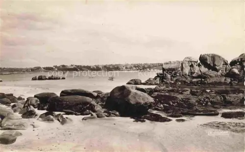 AK / Ansichtskarte Trebeurden Lannion 22 Cotes-d Armor Vue de l'Ile Molene