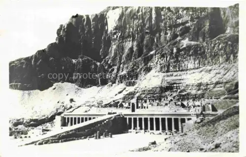 AK / Ansichtskarte Thebes  Theben Egypt General View of Deir El Bahari Temle of Queen Hatshepsut