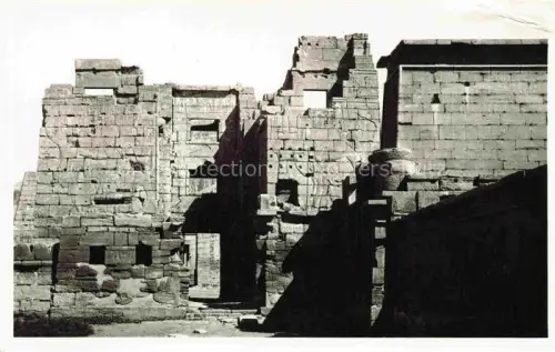 AK / Ansichtskarte Thebes  Theben Egypt The Royal Palace of Ramses III