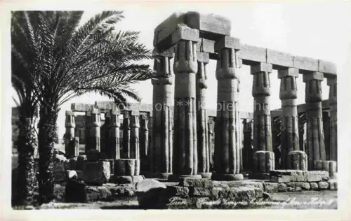 AK / Ansichtskarte LUXOR Louqsor Louksor Egypt Tempelruine