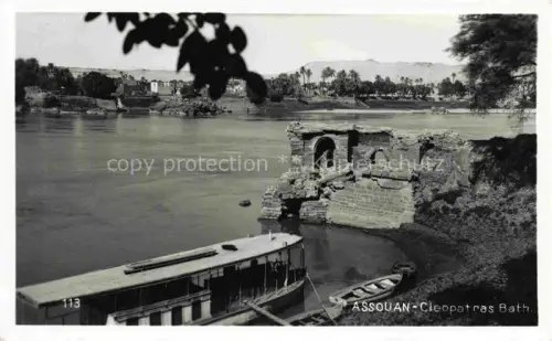 AK / Ansichtskarte Assouan Egypt Cleopatras Bath