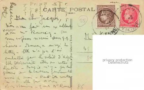 AK / Ansichtskarte Loudun Chatellerault 86 Vienne Vue générale et l'église