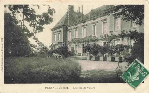 AK / Ansichtskarte Persac Montmorillon 86 Vienne Château de Villars