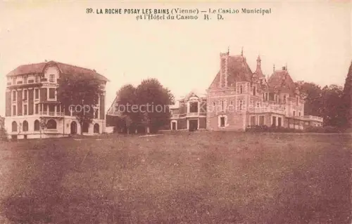 AK / Ansichtskarte La Roche-Posay-les Bains Chatellerault 86 Vienne Le Casino Municipal Hôtel du Casino