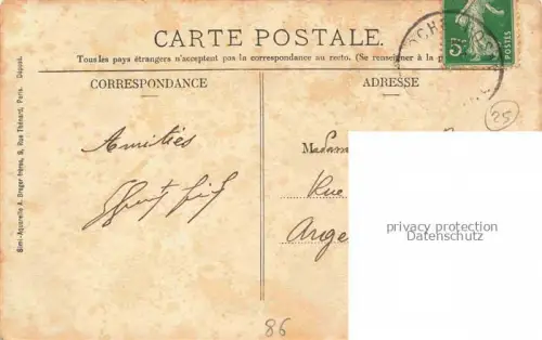 AK / Ansichtskarte La Roche-Posay-les Bains Chatellerault 86 Vienne Vue générale