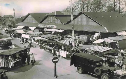 AK / Ansichtskarte Ste-Genevieve-des-Bois PALAISEAU 91 Essonne Le Marché