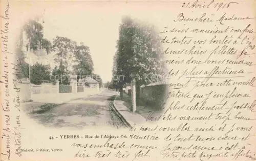 AK / Ansichtskarte Yerres EVRY 91 Essonne Rue de l'Abbaye