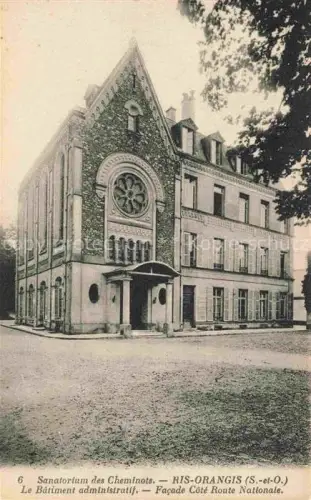AK / Ansichtskarte Ris-Orangis Evry 91 Essonne Sanatorium des Cheminots le bâtiment administratif