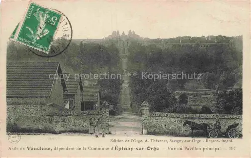 AK / Ansichtskarte Epinay-sur-Orge Palaiseau 91 Essonne Asile du Vaucluse vue du pavillon principal