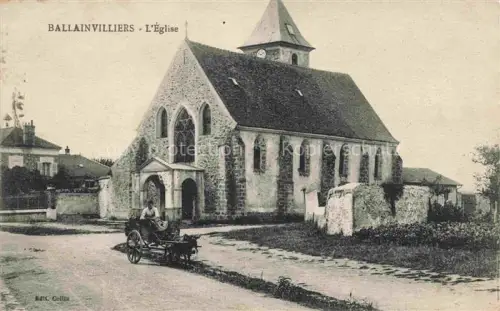 AK / Ansichtskarte Ballainvilliers Palaiseau 91 Essonne Eglise Kirche