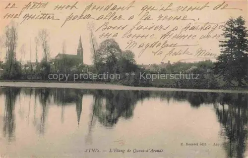 AK / Ansichtskarte Athis-Mons Palaiseau 91 Essonne Etang de Queue d'Aronde