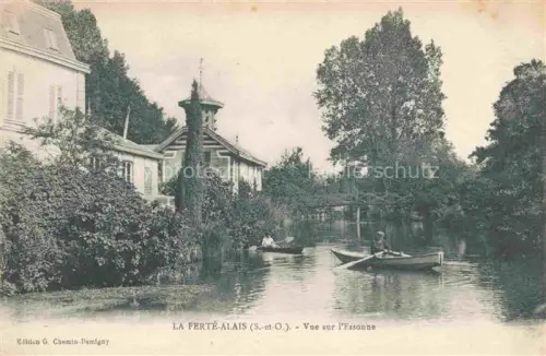 AK / Ansichtskarte La Ferte-Alais Etampes 91 Essonne Vue sur l'Essone