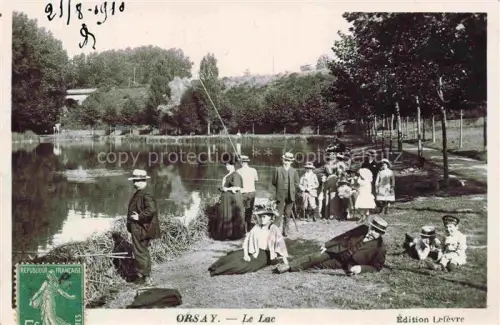 AK / Ansichtskarte Orsay Palaiseau 91 Essonne Au lac