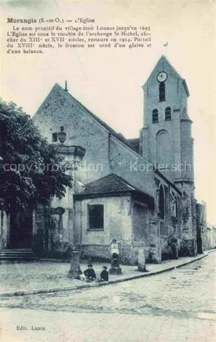 AK / Ansichtskarte Morangis  PALAISEAU 91 Essonne Eglise Kirche