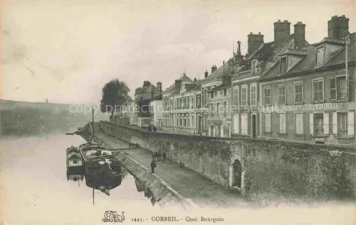 AK / Ansichtskarte CORBEIL -Essonnes 91 Essone Quai Bourgoin