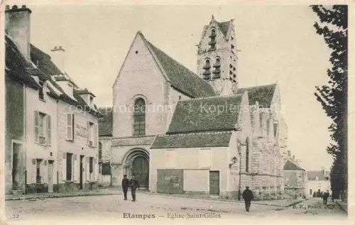 AK / Ansichtskarte ETAMPES 91 Essonne Eglise Saint Gilles