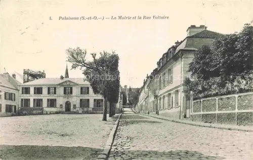 AK / Ansichtskarte PALAISEAU 91 Essonne La Mairie et Rue Voltaire