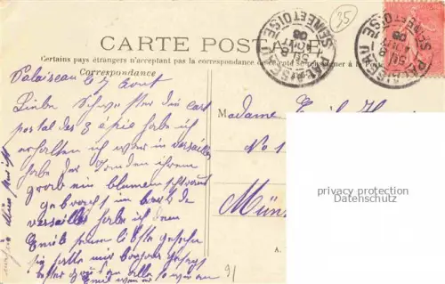 AK / Ansichtskarte PALAISEAU 91 Essonne Ile de Sainte-Amour intérieur de la propriété