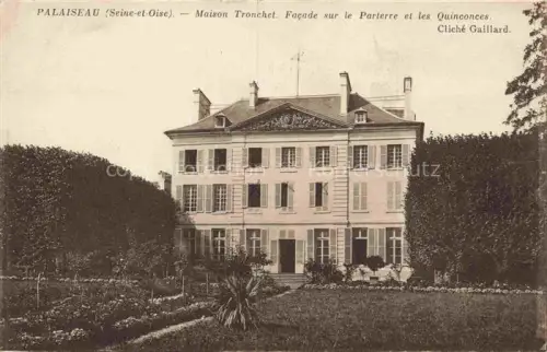 AK / Ansichtskarte PALAISEAU 91 Essonne Maison Tronchet Facade sur le parterre et les Quinconces