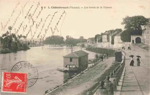 AK / Ansichtskarte Chatellerault 86 Vienne Les bords de la Vienne