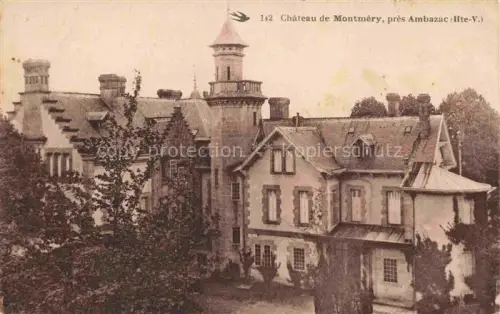 AK / Ansichtskarte Ambazac LIMOGES 87 Haute-Vienne Château de Montmery