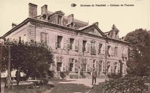 AK / Ansichtskarte Nantiat BELLAC 87 Haute-Vienne Château de Thouron