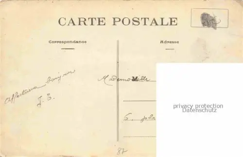 AK / Ansichtskarte La Souterraine Magnac-Laval 87 Haute-Vienne Route de Magnac-Laval