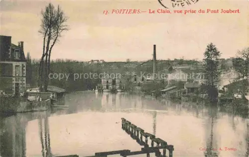 AK / Ansichtskarte POITIERS 86 Vienne Le Clain vue prise du Pont Joubert