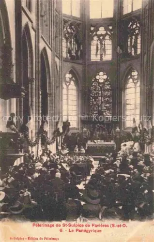 AK / Ansichtskarte St-Sulpice-de-Favieres ETAMPES 91 Essonne Pélerinage Le Panégyrique