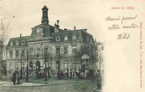 AK / Ansichtskarte CLICHY-LA-GARENNE 92 Hauts-de-Seine La Mairie