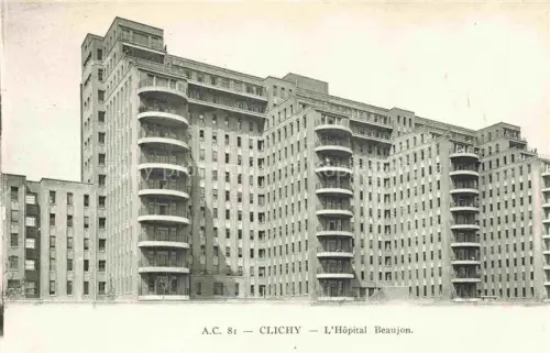AK / Ansichtskarte CLICHY-LA-GARENNE 92 Hauts-de-Seine Hôpital Beaujon