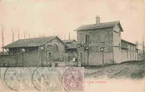 AK / Ansichtskarte LEVALLOIS-PERRET 92 Hauts-de-Seine Les Abattoirs