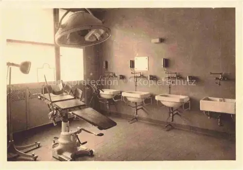 AK / Ansichtskarte MULHOUSE Muehlhausen 68 Haut-Rhin Clinique Saint-Damien Salle d'opérations septique