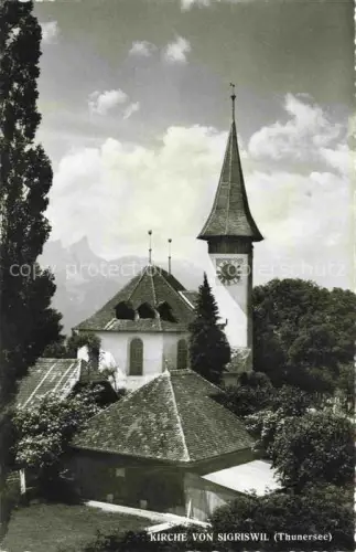 AK / Ansichtskarte Sigriswil Thunersee BE Kirche