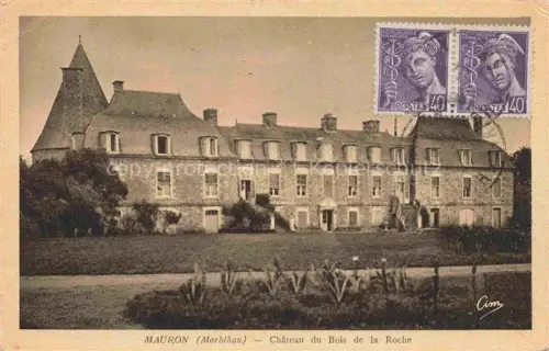 AK / Ansichtskarte Mauron Vannes 56 Morbihan Chateau du Bois de la Roche
