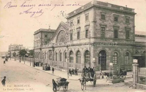 AK / Ansichtskarte BORDEAUX 33 Gironde La Gare d'Orleans