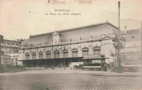 AK / Ansichtskarte BORDEAUX 33 Gironde La Gare du Midi