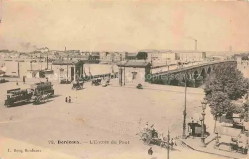 AK / Ansichtskarte BORDEAUX 33 Gironde Entree du Pont