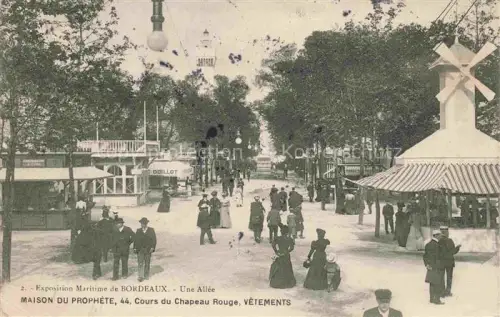 AK / Ansichtskarte BORDEAUX 33 Gironde Une Alee Maison du Prophete 