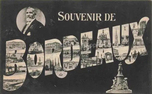 AK / Ansichtskarte BORDEAUX 33 Gironde Vue d'ensemble