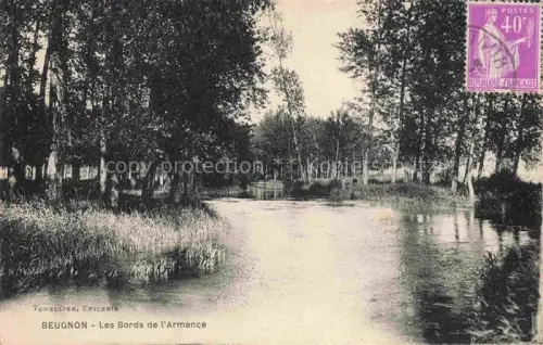 AK / Ansichtskarte Beugnon AVALLON 89 Yonne Les Bords de l'Armance