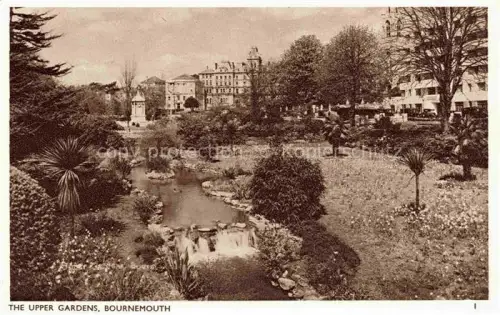 AK / Ansichtskarte BOURNEMOUTH UK The Upper Gardens