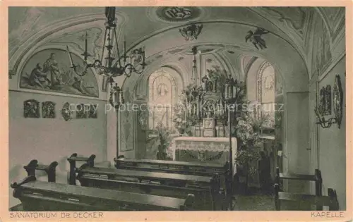 AK / Ansichtskarte MueNCHEN  Bayern Sanatorium Dr Decker