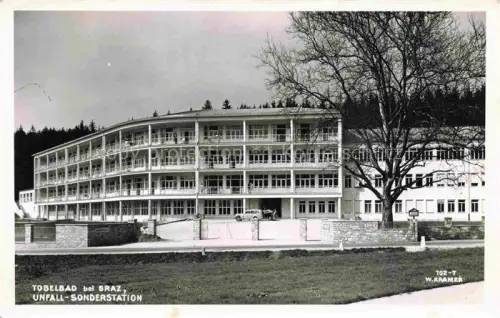 AK / Ansichtskarte GRAZ  Steiermark AT Tobelbad Unfall Sonderstation