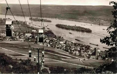 AK / Ansichtskarte Sessellift Chairlift Telesiege Seilbahn Ruedesheim am Rhein Niederwald 