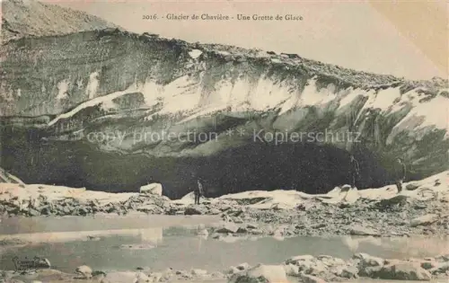 AK / Ansichtskarte Glacier Gletscher Glaciar Chaviere une Grotte